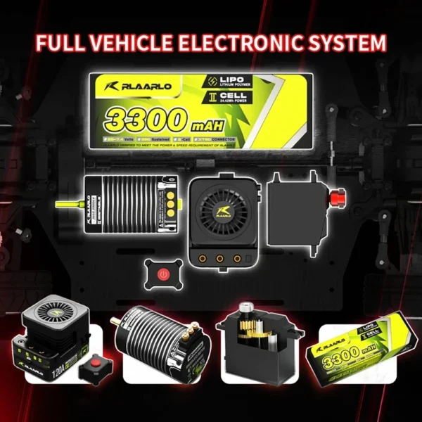 RLAARLO AK 787 카본 파이버 120A 브러시리스 메탈 60A RTR 1/10 RC 전기 원격 제어 모델 온로드 자동차 성인 어린이 장난감 - 이미지 2