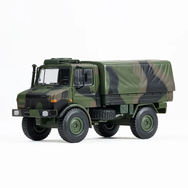 MASSDI 1:64 스케일 유니목 U1300L 구급차 합금 모델 성인 클래식 컬렉션 기념품 전시 선물 - 이미지 2