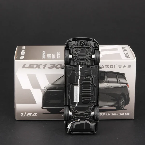 Massdi 1:64 LEXUS LM LC LS 500h 자동차 모형 합금 미니어처 다이캐스트 차량 장난감 컬렉션 - 이미지 4