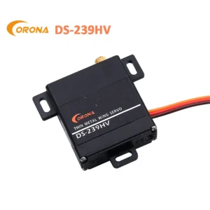 Corona DS239HV DS 239HV 8.4V 디지털 슬림 윙 서보 볼 베어링 메탈 기어 4.6kg / 0.13초 / 22g RC 글라이더 비행기용