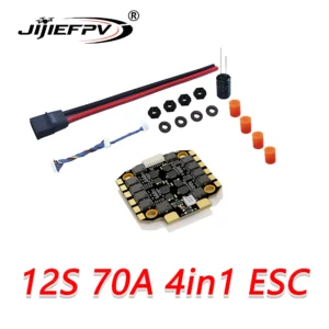 [12S 70A 4in1 ESC] H743 비행 컨트롤러 지원 BetaFlight Ardupilot FC H743 스택 12S 70A 4in1 ESC 5인치 DJI RC FPV 프리스타일 드론 DIY 부품용