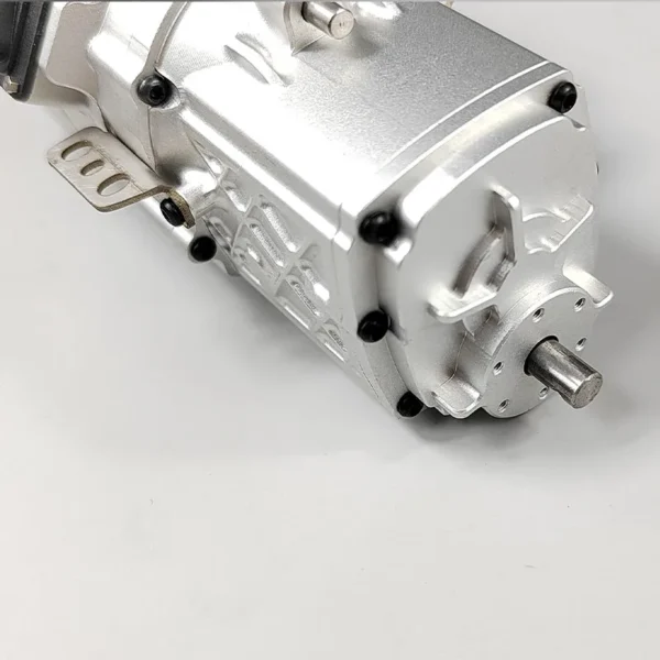 Tamiya 1/14 RC 트럭 트랙터 Scania MAN Benz Volvo Iveco 기어박스 및 트랜스퍼 케이스 DIY 부품용 브러시드 2단 변속기 - 이미지 4
