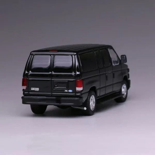 596 모델 1/64 스케일 포드 e350 경찰차 도색 다이캐스트 합금 모델 자동차 수집 및 전시용 - 이미지 5