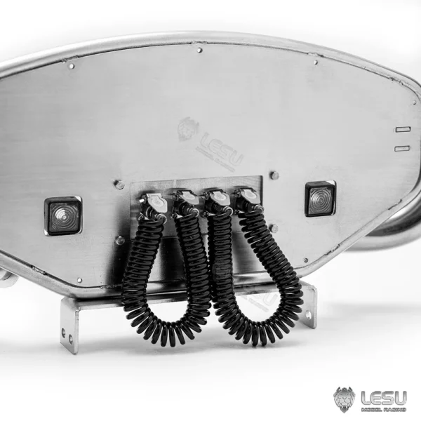 LESU 배기관 R730 R470 R620 RC 트랙터 DIY 금속 1/14 - 이미지 4