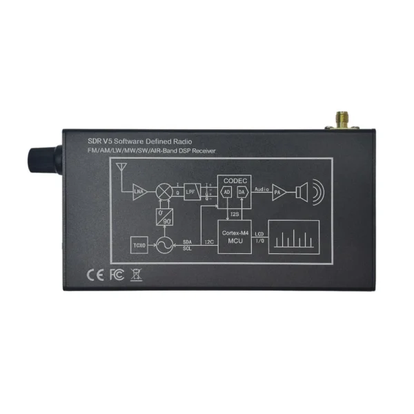 SDR 라디오 단파 FM 디지털 수신기 DSP 고감도 - 이미지 5
