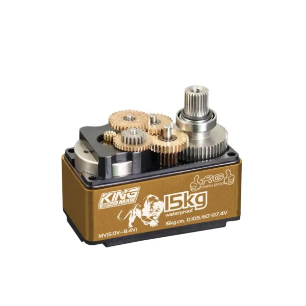 킹맥스 방수 로우파일 RC카 서보 RGD01L 15kg 7.4V