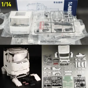 KABOLITE RC K3363 1/14 RC 트럭 AROCS 캡 조립 키트 덤프 트럭 캐빈 타미야 1/14 RC 트랙터 덤프 트럭 시리즈 DIY 부품용