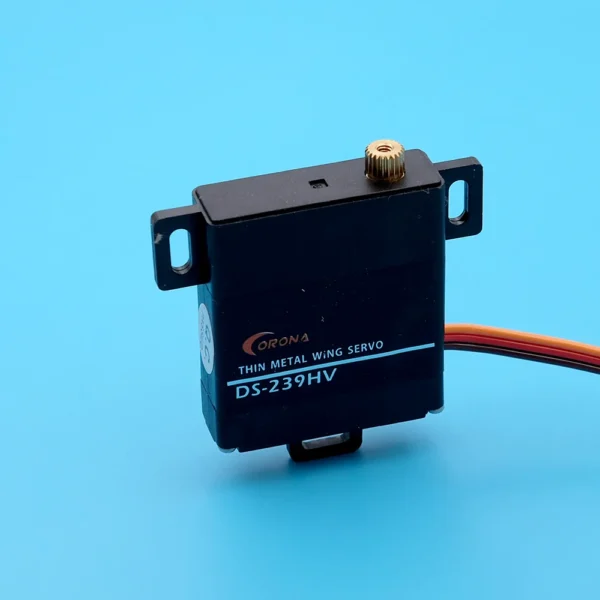 Corona DS239HV DS 239HV 8.4V 디지털 슬림 윙 서보 볼 베어링 메탈 기어 4.6kg / 0.13초 / 22g RC 글라이더 비행기용 - 이미지 2