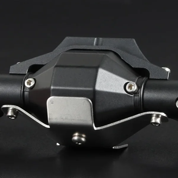 HooCrawler 전면 및 후면 포털 액슬 CNC 알루미늄 합금 양극산화 처리 1/10 RC 크롤러 Axial SCX10 RGT 86100 트럭 업그레이드 부품 - 이미지 3