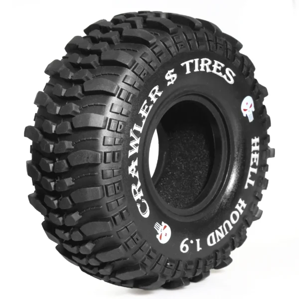 1/10 RC 크롤러 카 Axial SCX10 Pro Capra Traxxas TRX4 RC4WD D90 Redcat용 118mm 1.9인치 소프트 고무 타이어 4개 - 이미지 4