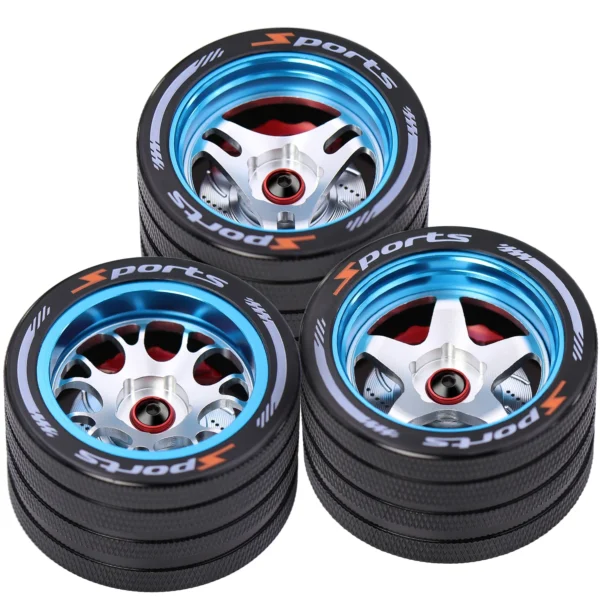 RC 원격 제어 알루미늄 핸드휠 스티어링 휠 (산와 MT4/MT5/M12/M17용) 후타바 4px/7px/10px 플라이스카이 NB4 Ko Ex Next Wfly X9 - 이미지 2