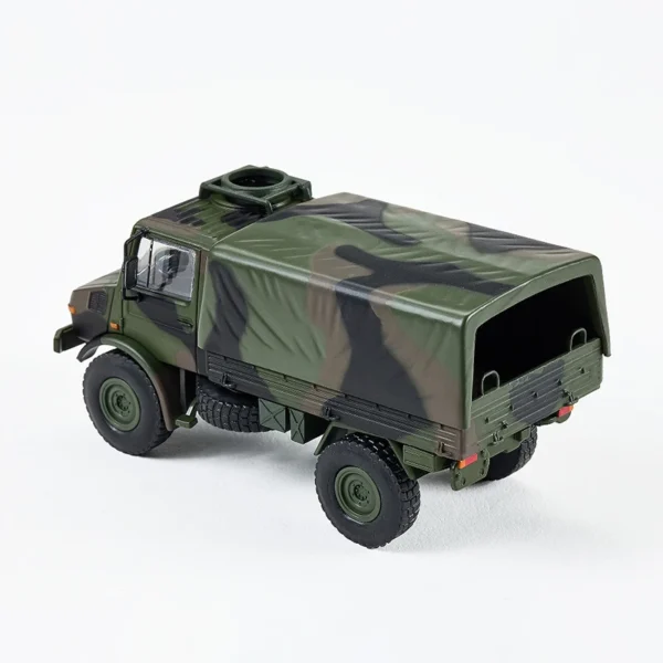 MASSDI 1:64 스케일 유니목 U1300L 구급차 합금 모델 성인 클래식 컬렉션 기념품 전시 선물 - 이미지 3