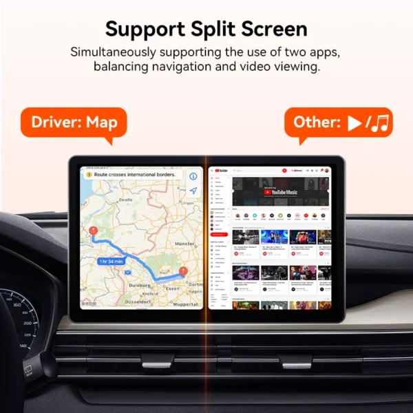 GetPairr P1 Android 13 무선 CarPlay AI Box Android Auto 어댑터 8+128GB Youtube Netflix 비디오 (유선 Carplay 차량의 99% 지원) - 이미지 5