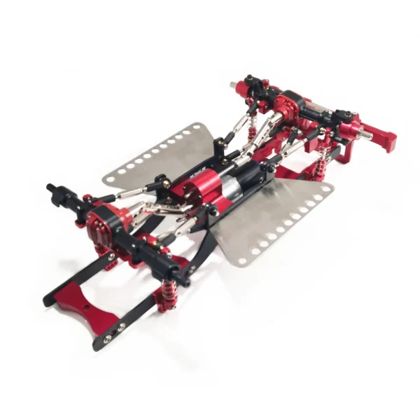 MN99S MN98 MN99 D90 WPL C14 C24 C34 RC CAR 풀 메탈 업그레이드 고토크 기어박스 370 모터 액세서리 부품 - 이미지 5