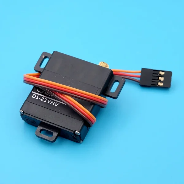 Corona DS239HV DS 239HV 8.4V 디지털 슬림 윙 서보 볼 베어링 메탈 기어 4.6kg / 0.13초 / 22g RC 글라이더 비행기용 - 이미지 4