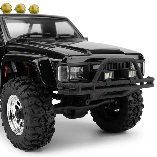 HPI 벤처 HILUX 1/18 RC카 업그레이드 장식 액세서리 부품용 AXSPEED 시뮬레이션 프론트 범퍼 헤드라이트 - 이미지 5