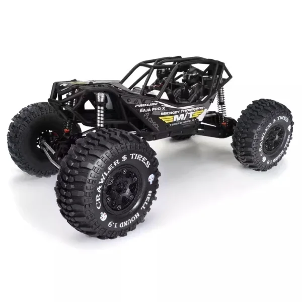 1/10 RC 크롤러 카 Axial SCX10 Pro Capra Traxxas TRX4 RC4WD D90 Redcat용 118mm 1.9인치 소프트 고무 타이어 4개 - 이미지 6
