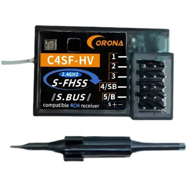 후타바S FHSS FHSS SBUS 3PV 3PK 4PKS 7PK T14SG 방수용 CORONA C4SF 2.4G HV 수신기 - 이미지 5