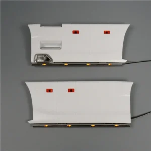 RC 트럭 LED 사이드 스커트 조명 램프 바 1:14 스케일 타미야 티퍼 스카니아 770S 6X4 56368 모델 자동차 DIY 부품