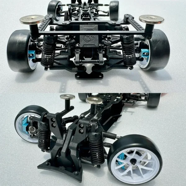 3RACING 사쿠라 D6 스포츠 D6S 키트 1/10 RC 전기 원격 제어 모델 자동차 후륜 구동 드리프트 자동차 프레임 성인 어린이 장난감 - 이미지 5