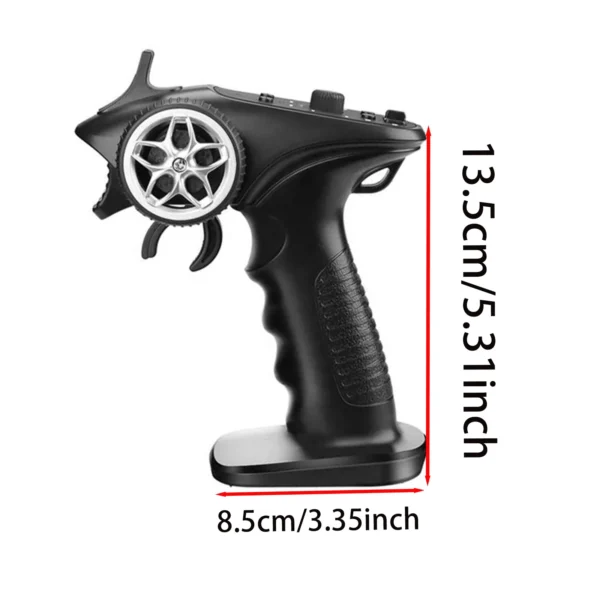 RCZIPROY 2.4GHz TX 4 4CH 무선 시스템 송신기 컨트롤러 수신기가 포함된 원격 제어는 RC 자동차 선박 탱크에 적합합니다. - 이미지 4