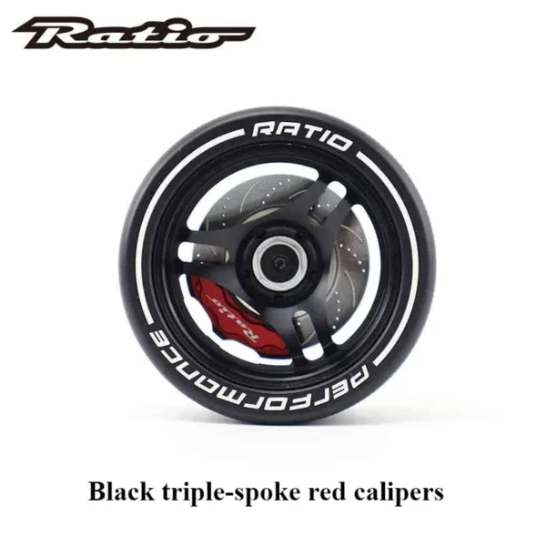 RATIO 건 타입 RC 원격 제어 금속 핸드 휠 SANWA NB4 7PX X9 방향 휠 수정 휠 장식 - 이미지 8