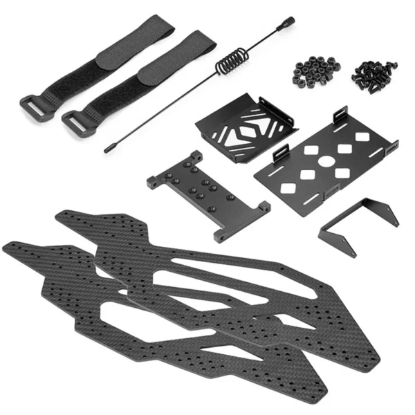 1/10 모델 탄소 섬유 등반 개조 프레임 바디 셸 (Axial SCX10 Axial Capra1.9 UTB RC 크롤러 트럭용) - 이미지 2