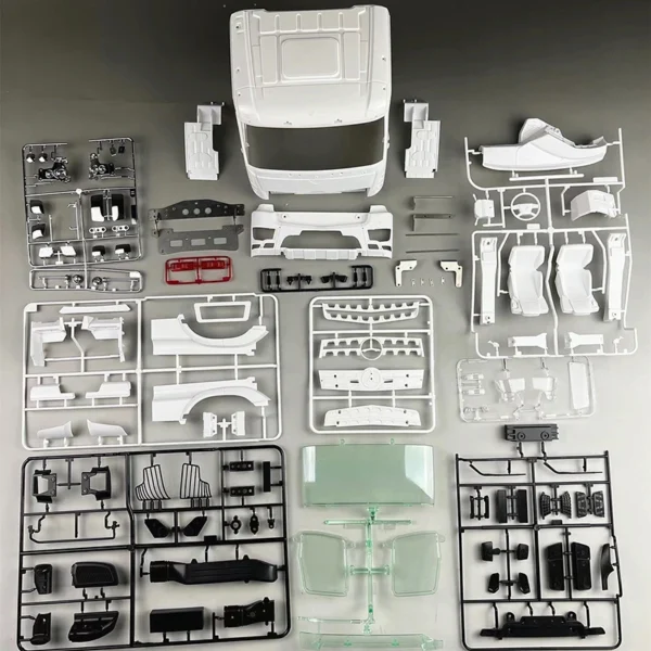 KABOLITE RC K3363 1/14 RC 트럭 AROCS 캡 조립 키트 덤프 트럭 캐빈 타미야 1/14 RC 트랙터 덤프 트럭 시리즈 DIY 부품용 - 이미지 2