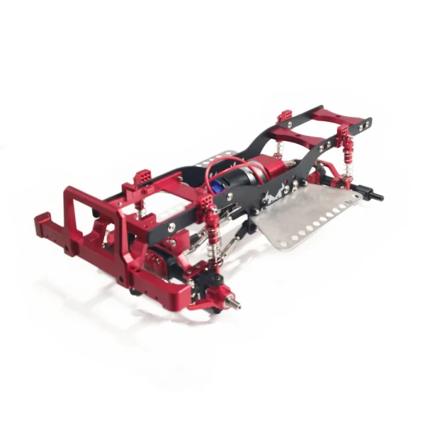MN99S MN98 MN99 D90 WPL C14 C24 C34 RC CAR 풀 메탈 업그레이드 고토크 기어박스 370 모터 액세서리 부품 - 이미지 4