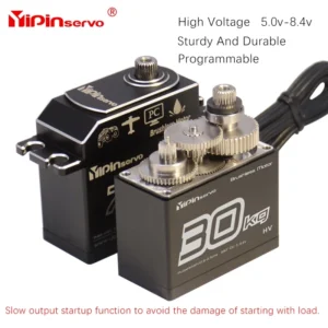Yipinservo 30kg 브러시리스 서보 풀 메탈 7.4V HV 방수 RC 카 크롤러 1/8 1/10 Traxxas 자동차 액세서리용