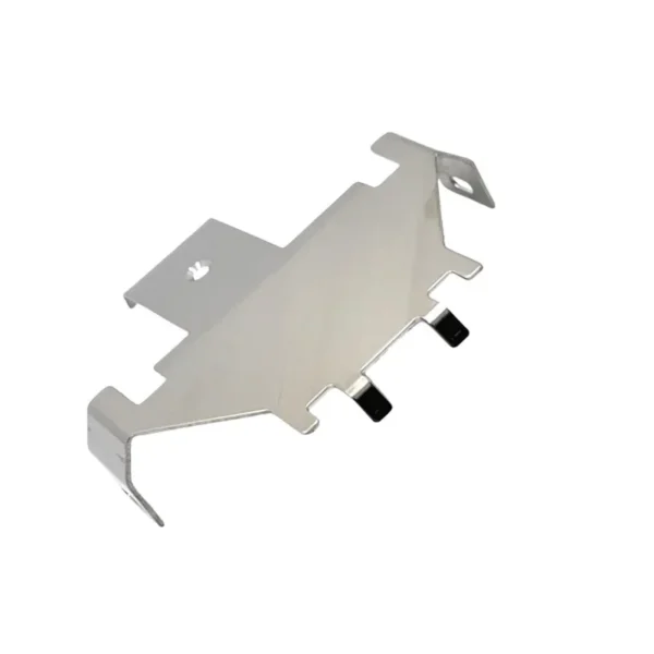 Wltoys 104006 104010 104020 104026 RC 자동차 업그레이드 부품용 스테인리스 스틸 금속 범퍼 섀시 아머 보호 스키드 플레이트 - 이미지 3