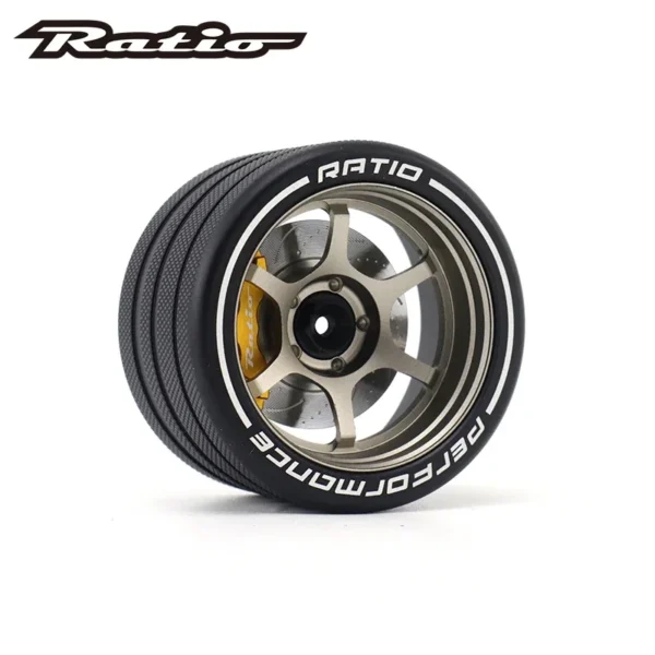 RATIO 건 타입 RC 원격 제어 금속 핸드 휠 SANWA NB4 7PX X9 방향 휠 수정 휠 장식 - 이미지 5