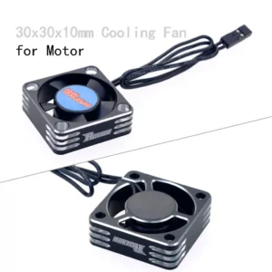 [모터용 30mm실버] 로켓 RC 팬 25mm 30mm 35mm 40mm 50mm SURPASS HOBBY 방열 냉각 팬 1/10 1/8 브러시리스 모터 RC 자동차 부품용.