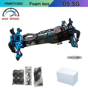 [D5 SG 폼박스] RC카 3RACING 사쿠라 D5 S SG 미니 키트 1:10 카본 파이버 DIY 모델 원격 제어 슈퍼 리어 드라이브 드리프트 고속 레이싱 프레임