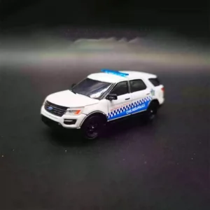 [자동차 10] 596 합금 자동차 1:64 스케일 응답자 뉴욕시 경찰 다이캐스트 컬렉션 모델 자동차 어린이 장난감