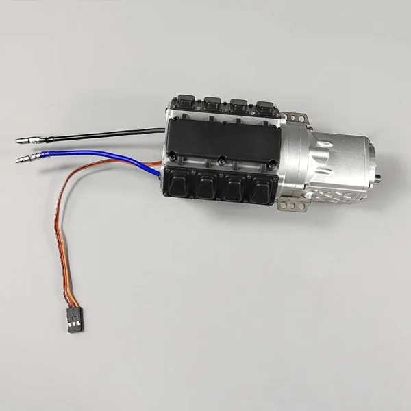 Tamiya 1/14 RC 트럭 트랙터 Scania MAN Benz Volvo Iveco 기어박스 및 트랜스퍼 케이스 DIY 부품용 브러시드 2단 변속기 - 이미지 5