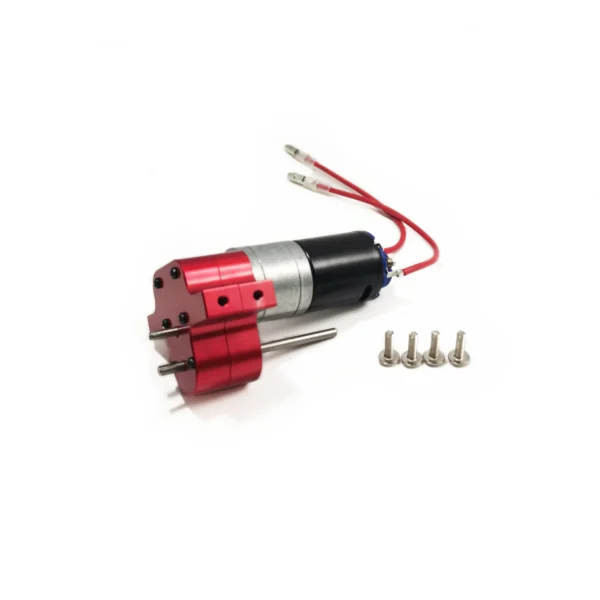 MN99S MN98 MN99 D90 WPL C14 C24 C34 RC CAR 풀 메탈 업그레이드 고토크 기어박스 370 모터 액세서리 부품 - 이미지 2