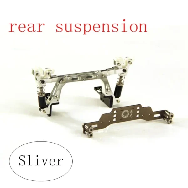 1/14 타미야 RC 트럭 트레일러 티퍼 스카니아 MAN 벤츠 악트로스 아록스 자동차 부품용 금속 시뮬레이션 캡 서스펜션 시스템 업그레이드 - 이미지 3