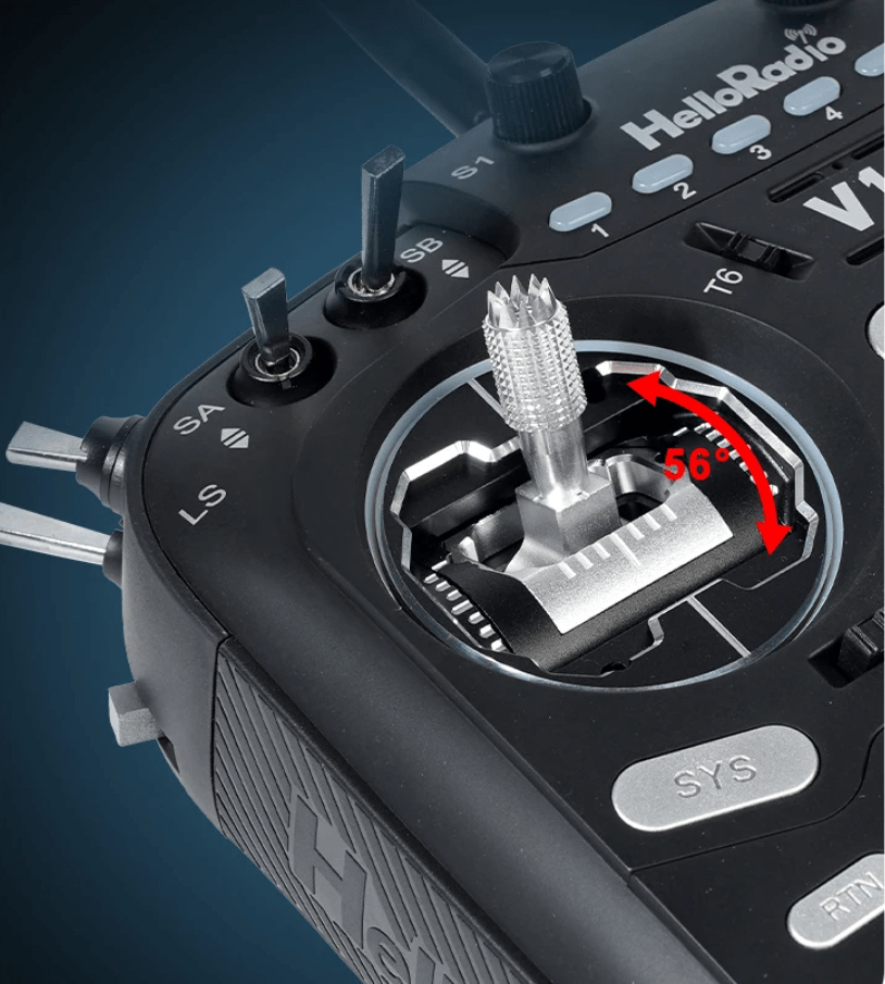 HelloRadio V16 pro ELRS /4-In-1 Multi EDGETX 홀 짐벌 리모컨 - 이미지 6