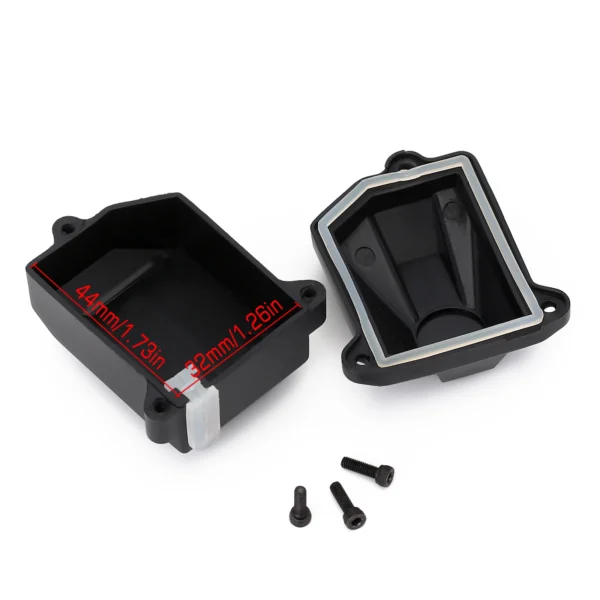 INJORA 방수 플라스틱 라디오 장치 수신기 상자 46*33*32mm 1/10 RC 크롤러 자동차 Axial SCX10 III AXI03007 AXI03003 - 이미지 3