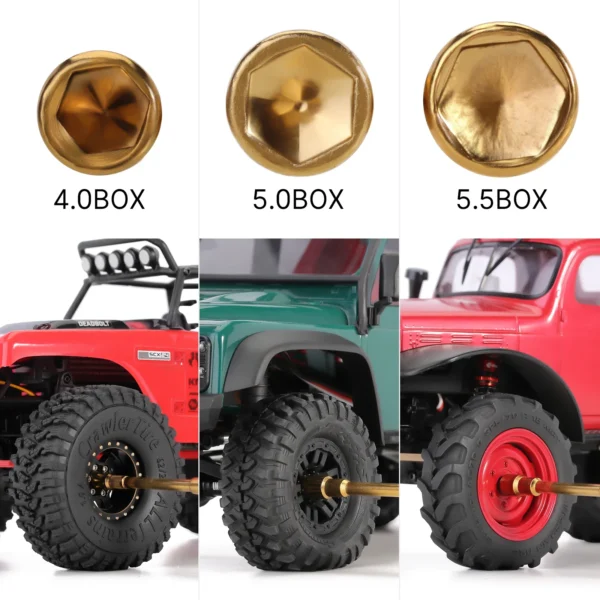 INJORA 퀵 체인지 앨런 키 육각 드라이버 육각 너트 RC 도구 키트 1/18 1/24 RC 크롤러 축 SCX24 AX24 FMS FCX24 TRX4M용 - 이미지 6