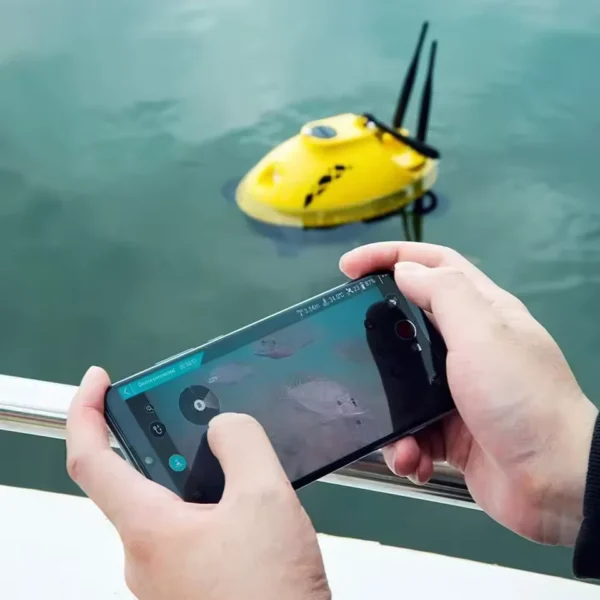 4K 카메라 256G GPS 4축 프로펠러 분리형 배터리 잠수 장비 탑재 F1 Pro 수중 ROV 드론 추적 - 이미지 2
