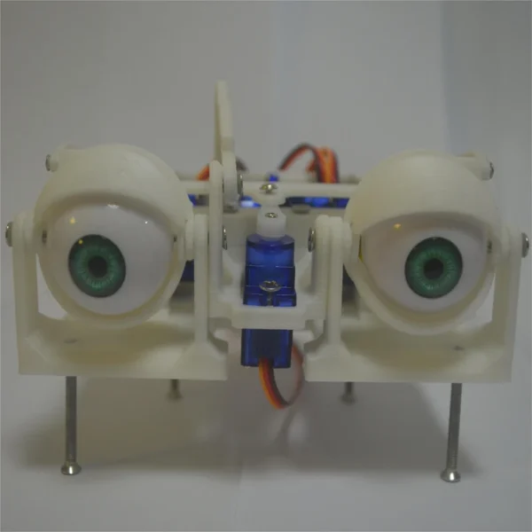 PS2 제어 로봇 눈 SG90 3D 로봇 눈 프레임 Arduino 로봇 DIY 오픈 소스 코드 ESP32/UNO 프로그래밍 가능 로봇 스타터