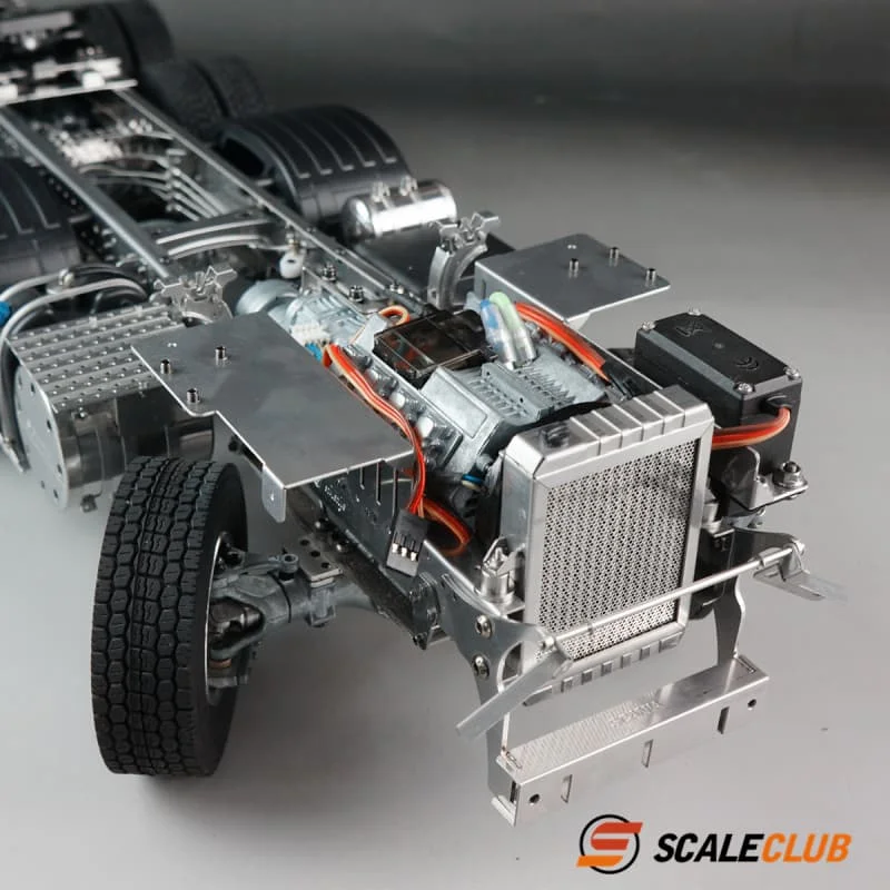 스케일클럽 RC 1/14 트럭 라디에이터 그릴 쿨러 타미야 770s FH16 악트로스 TGX RC 트랙터 부품 - 이미지 3