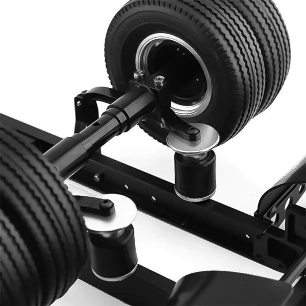 타미야 레슈 RC 트랙터 트럭 알루미늄 에어 서스펜션 키트 DIY 개조 부품 - 이미지 6