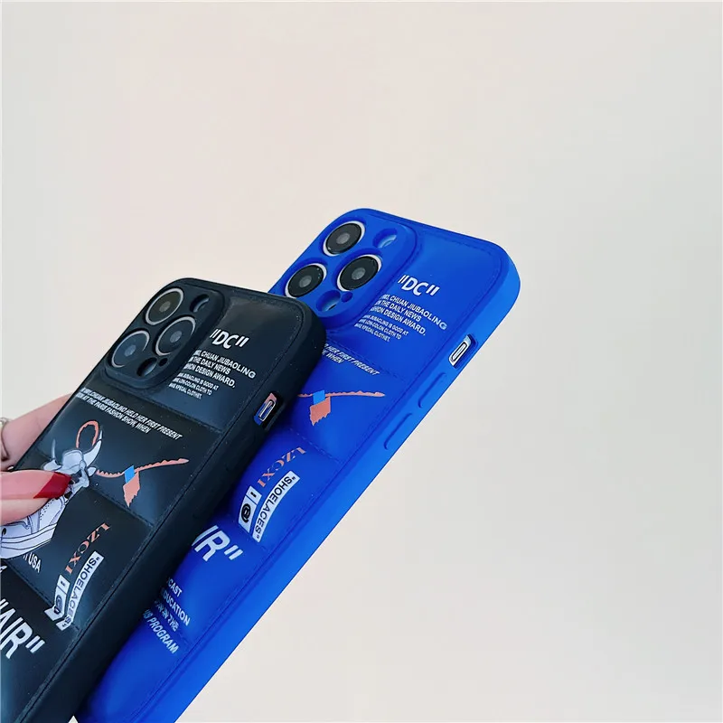 2025 다운 자켓 운동화 아이폰 11 12 13 14 15 16 프로 맥스 16PRO 7 8 플러스 X XS XR 소프트 범퍼 케이스 - 이미지 4