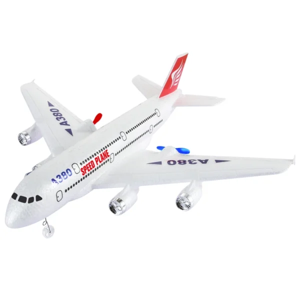 에어버스 A380 RC 비행기 2.4G 고정익 보잉 747 원격 조종 항공기 야외 RC 비행기 모델 장난감 어린이 소년용 - 이미지 6