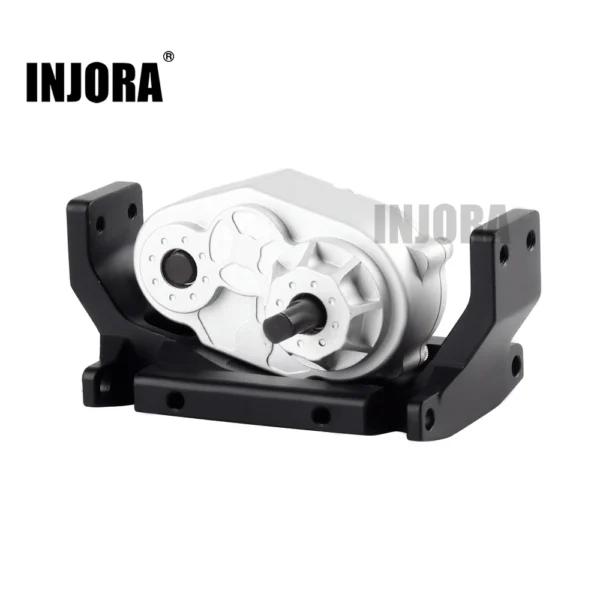 1/10 RC 크롤러 Axial SCX10 D90 D110 TF2용 72MM 마운트가 있는 INJORA Metal D90 기어박스 트랜스퍼 케이스
