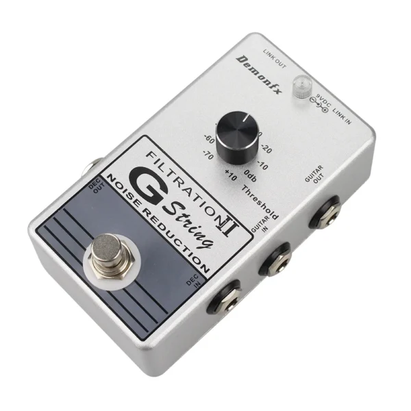 Demonfx FILTRATION II 노이즈 감소 기타 이펙트 페달 노이즈 게이트 - 이미지 5