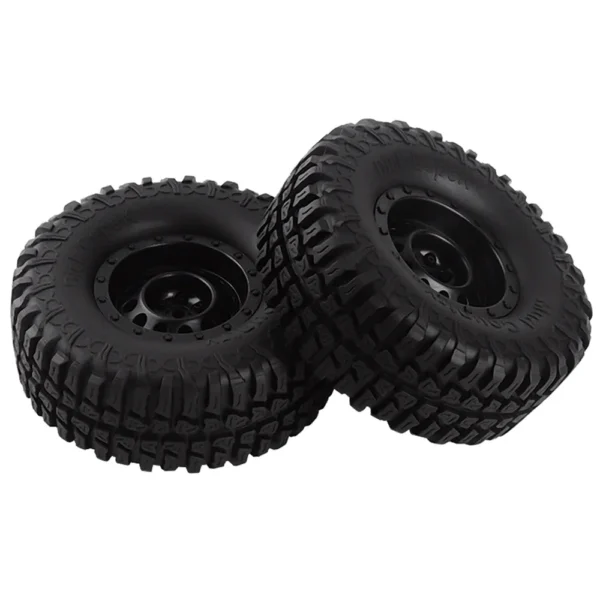 INJORA 1/10 RC 크롤러 카 Axial SCX10 90046 Tamiya CC01 D90 D110용 플라스틱 1.9인치 휠 림 타이어 4개 세트 - 이미지 5